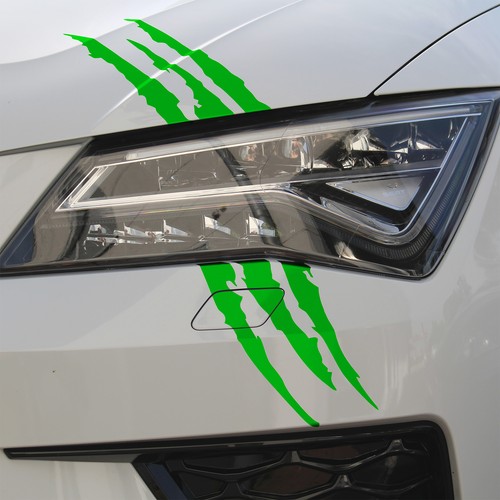 Devil cut autoaufkleber - cut,
