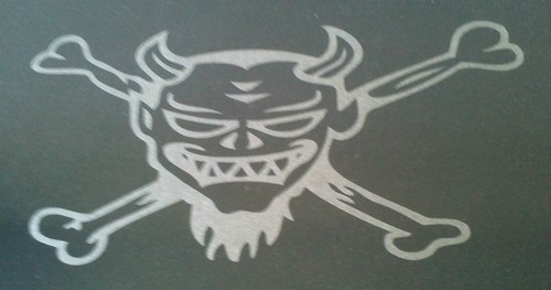 Aufklebertotenkopf filiatec - aufklebertotenkopf,