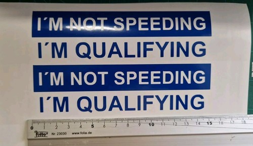 Qualifying tuning sticker - qualifying,