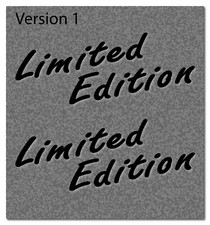 Limited Edition 3 Versionen