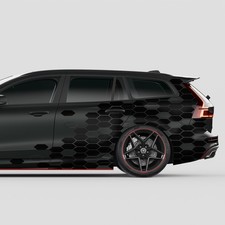 Waben Aufkleber 2er Set je