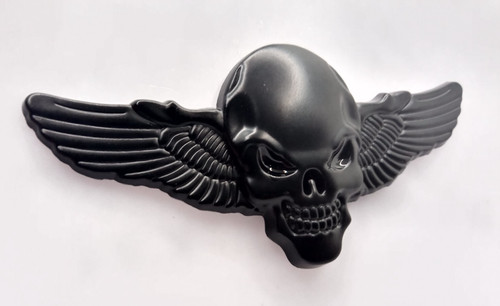 Metall totenkopf flügel - 3d,