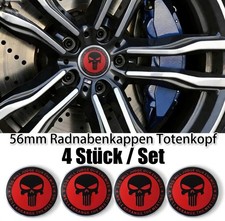 4x  Aluminium Aufkleber