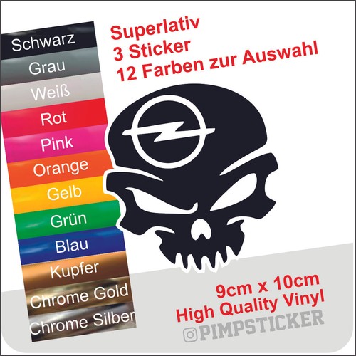 Opel totenkopf skull jdm - /,